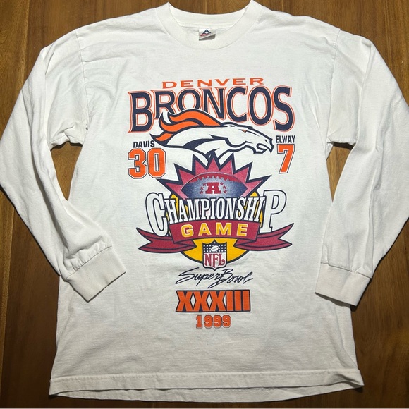 Broncos 1999 AFC Championship Long sleeve - Picture 1 of 7